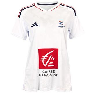 adidas  offiziees auswärtstrikot der damen von frankreich 2023/24 