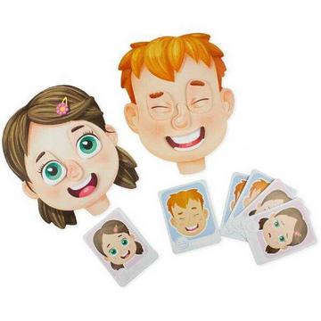 Gefühle - Emotions - Lernspiel für Kleinkinder. Karten mit Klettverschluss Montessori® by Far far land