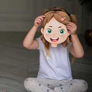 Montessori  Lernspiel für Kleinkinder. Karten mit Klettverschluss - Gefühle - Emotions Montessori® by Far far land 