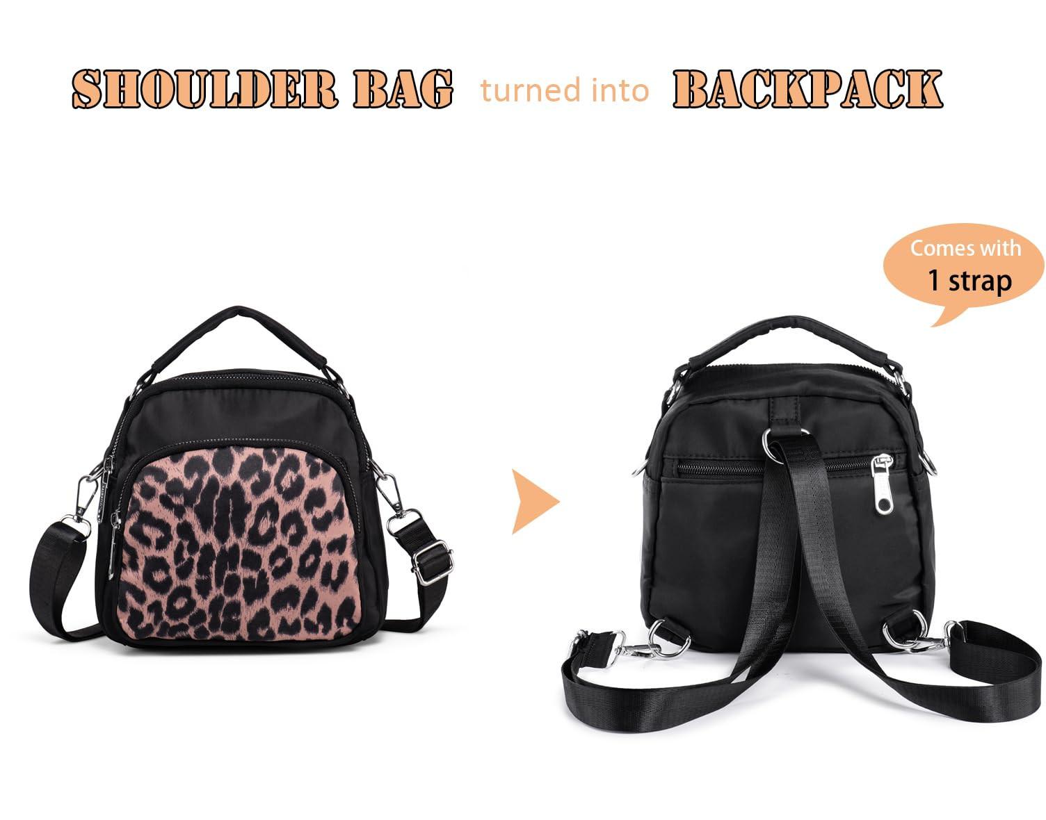 Only-bags.store Borsa a Tracolla Piccola Borsa a Mano Tote Mini Zaino Borsa in Nylon  