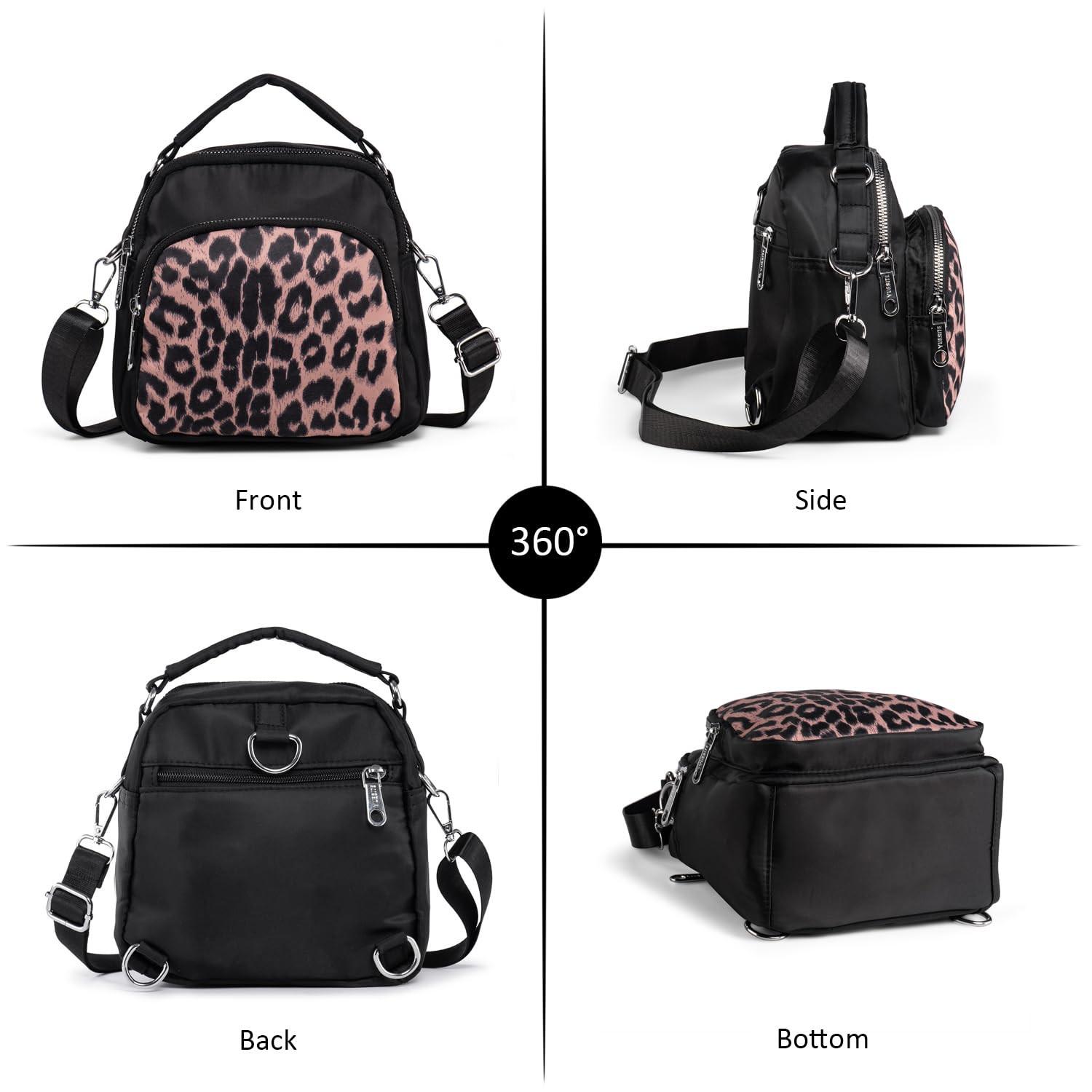 Only-bags.store Borsa a Tracolla Piccola Borsa a Mano Tote Mini Zaino Borsa in Nylon  