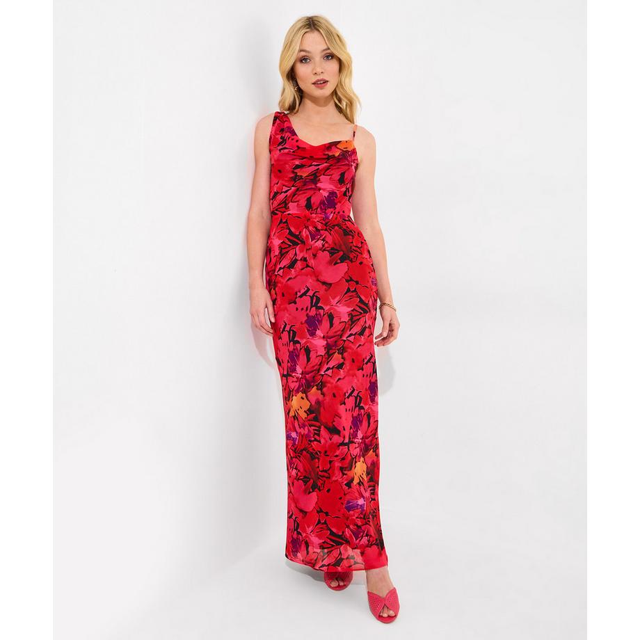 Joe Browns Robe Longue Moulante Asymétrique Florale  