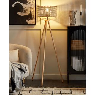 Beliani Lampadaire en Rotin Boho PENTON  