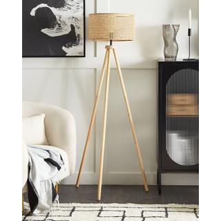 Beliani Lampadaire en Rotin Boho PENTON  