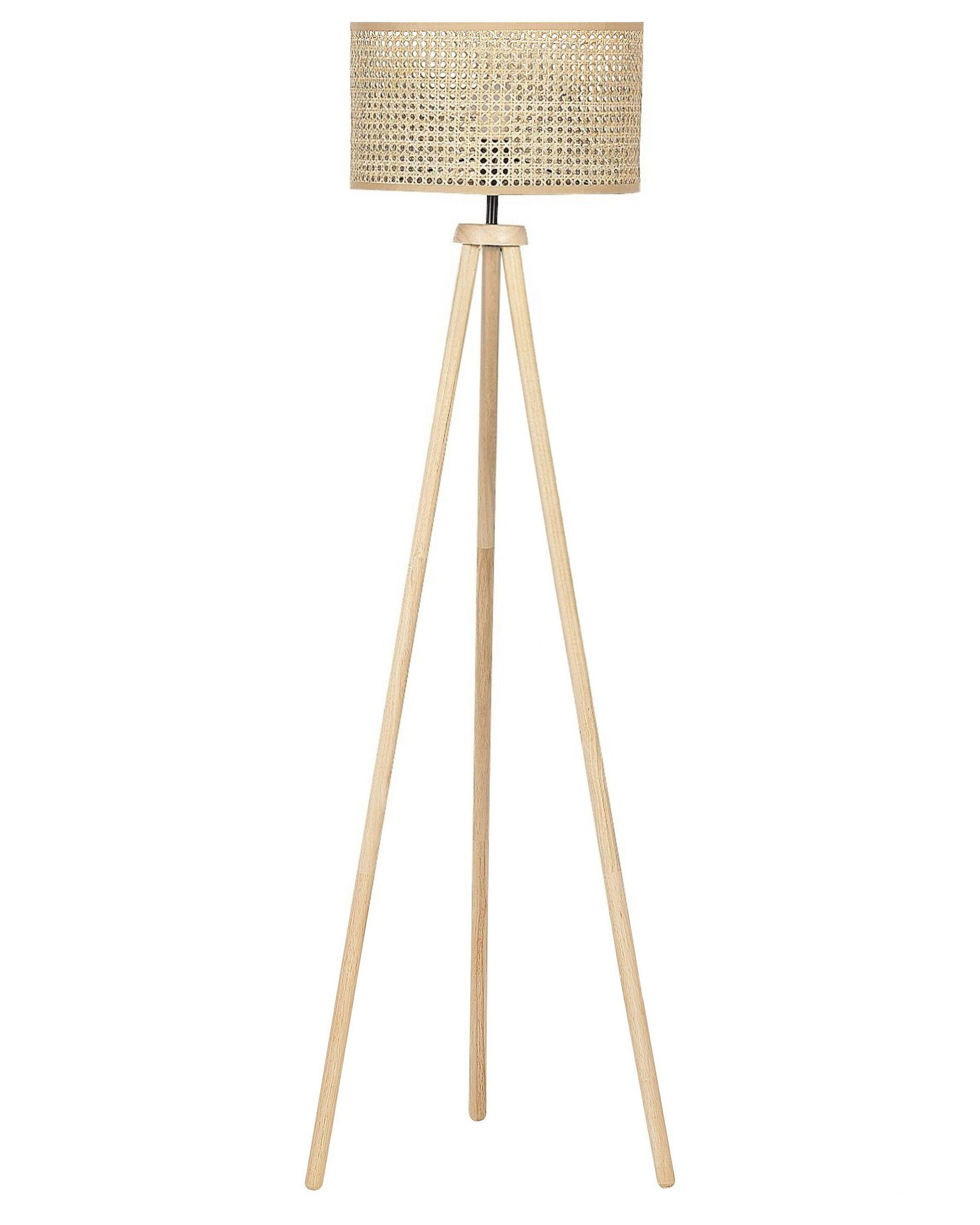 Beliani Lampadaire en Rotin Boho PENTON  