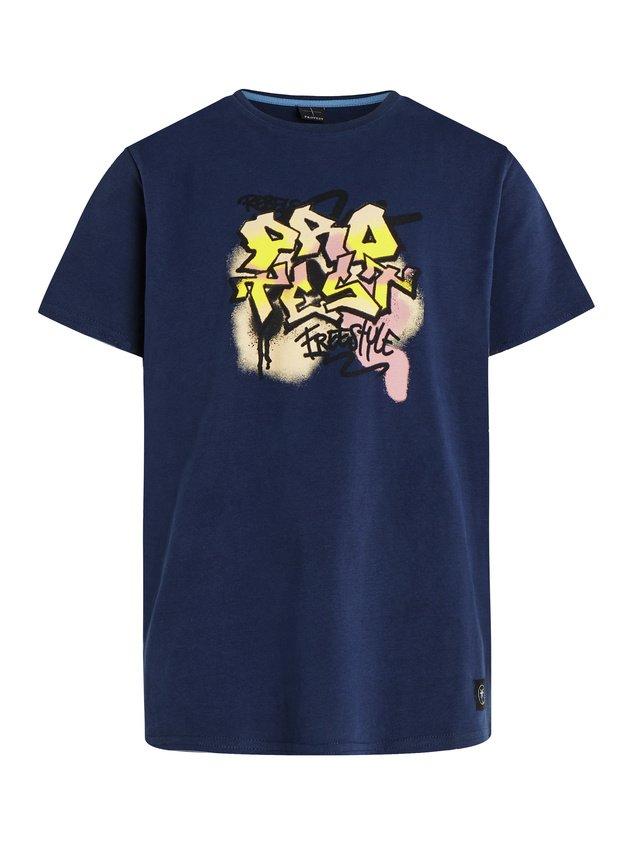 Image of Jungen T-shirt Prtjob Night Skyblue Jungen Blau 176