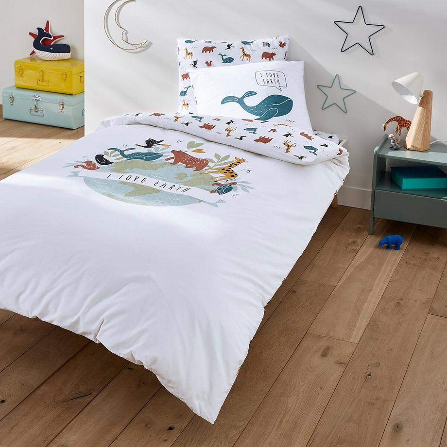 La Redoute Intérieurs Bio-Baumwolle Earth Duvetbezug  