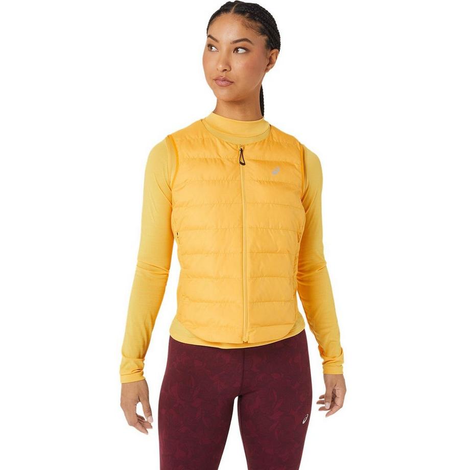 asics  Veste de course rembourrée Femme Tiger Yellow 