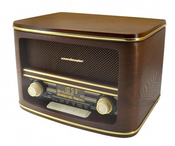 soundmaster  Soundmaster NR961 Radio Tragbar Digital Holz 