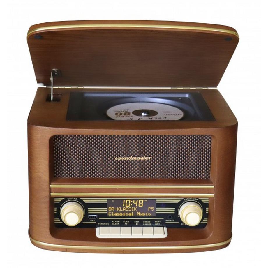 soundmaster  Soundmaster NR961 radio Portatile Digitale Legno 