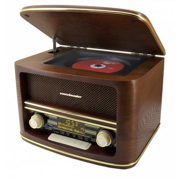 Soundmaster NR961 Radio Tragbar Digital Holz