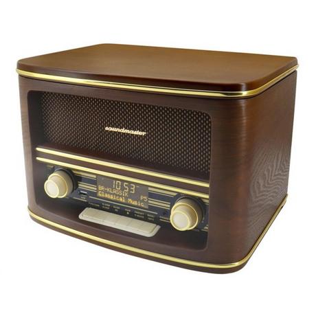 soundmaster  Soundmaster NR961 radio Portatile Digitale Legno 