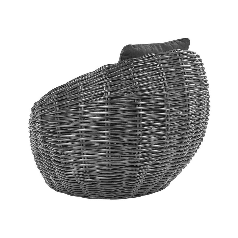 Beliani Sedia da giardino en Rattan Boho LERICI  