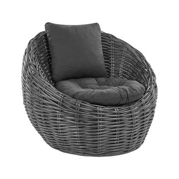 Sedia da giardino en Rattan Boho LERICI