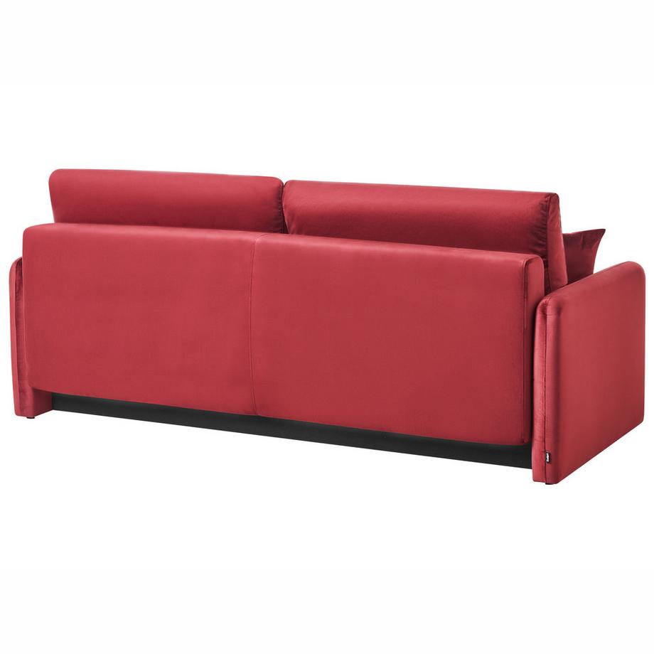 Beliani Schlafsofa aus Samtstoff  EGGE  