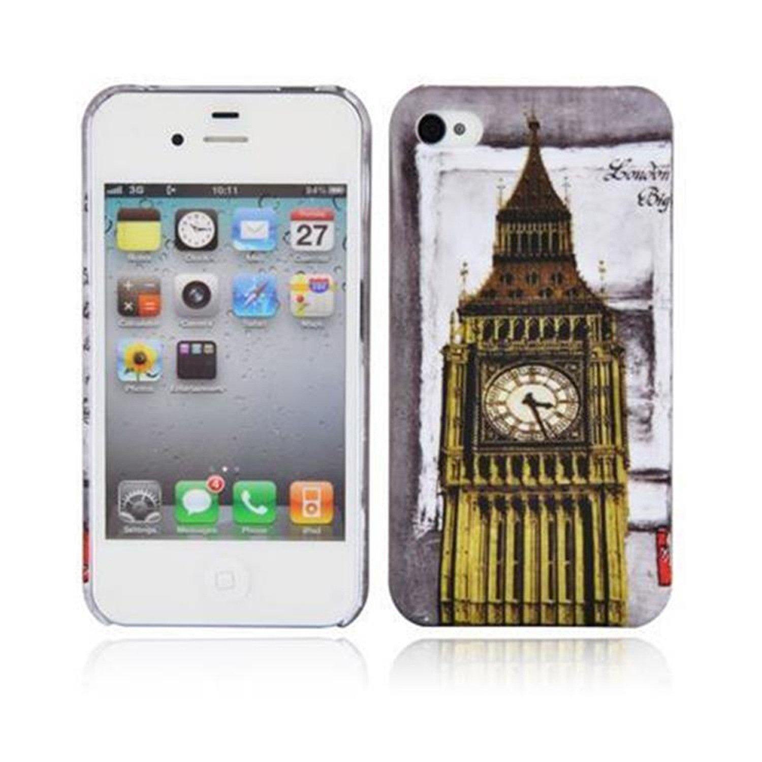 Cadorabo  Housse compatible avec Apple iPhone 4 / 4S - Hard Case Coque de protection au design tendance 