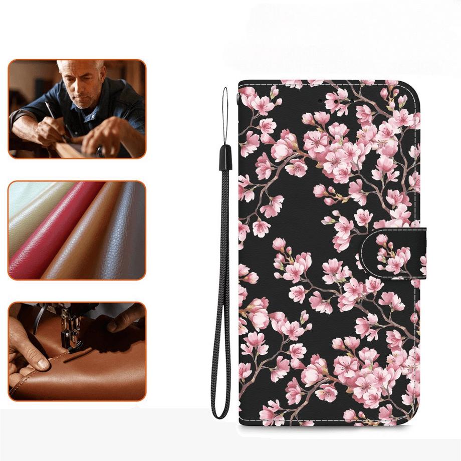 Cover-Discount  Galaxy S25+ Plus - Custodia con motivo floreale 
