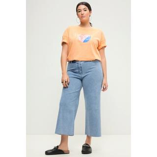 Studio Untold  Culotte-Jeans, Wide Legs, cutted Saum 