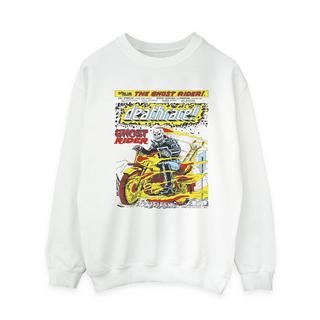 MARVEL  Ghost Rider Chest Deathrace Sweatshirt 