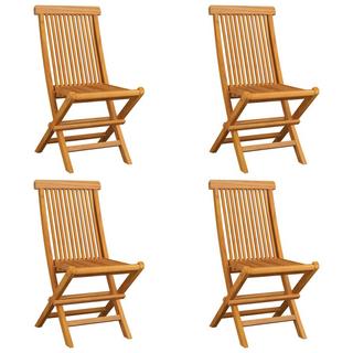 VidaXL sedia da giardino Teak riciclato  