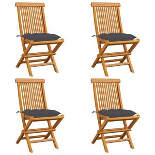 VidaXL sedia da giardino Teak riciclato  