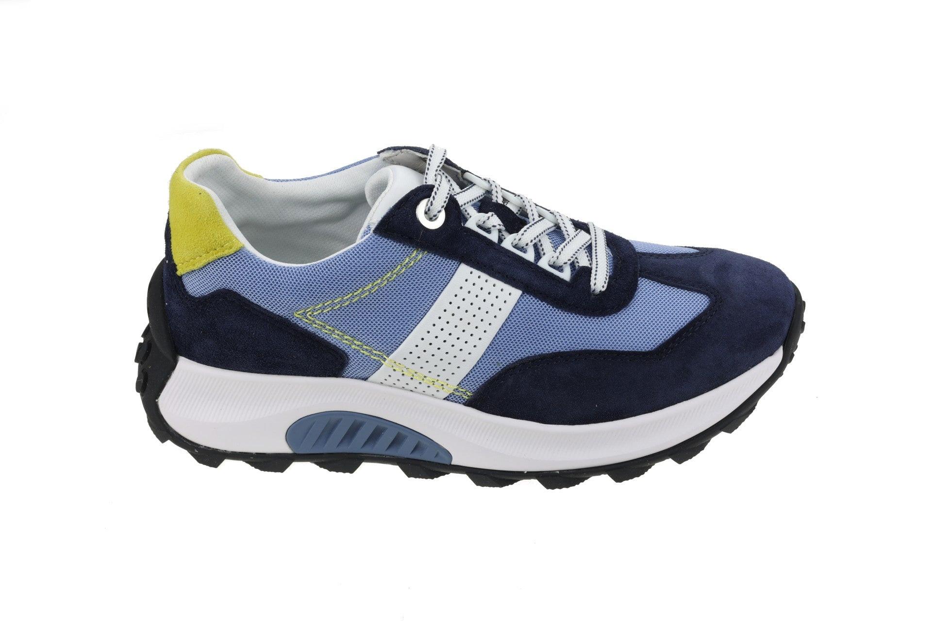 Image of Wildleder Wandersneaker Damen Blau 43