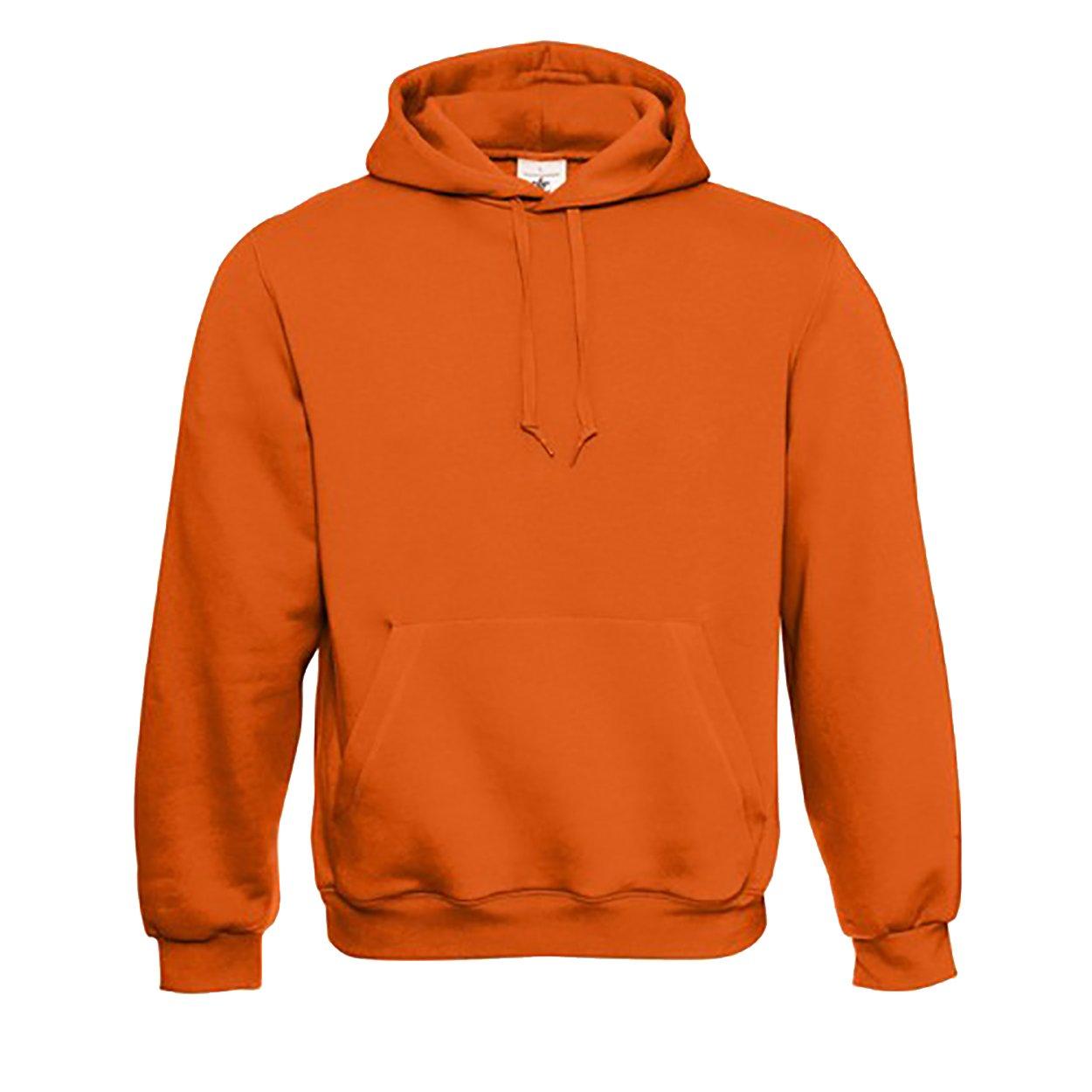 Image of B&c Kapuzenpullover Hoodie Kapuzensweater Herren Orange XXS