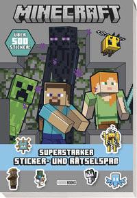 Minecraft: Superstarker Sticker- und Rätselspaß Panini Copertina rigida 