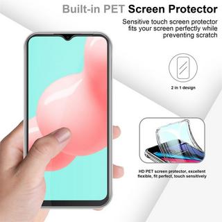 Cadorabo  Housse compatible avec Samsung Galaxy A32 5G - 360° Full Body Coque de protection - Protection frontale et dorsale, protection intégrale avec protection d'écran 