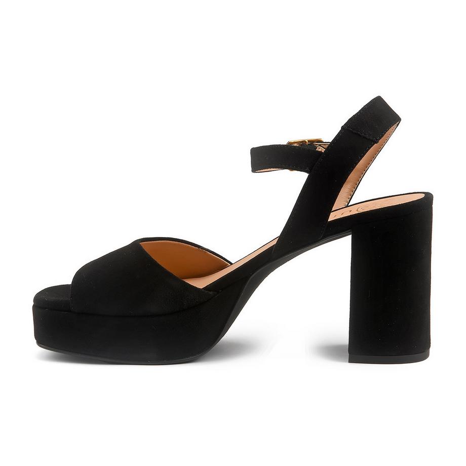 Unisa Odran Plateau Blockabsatz Sandalen  