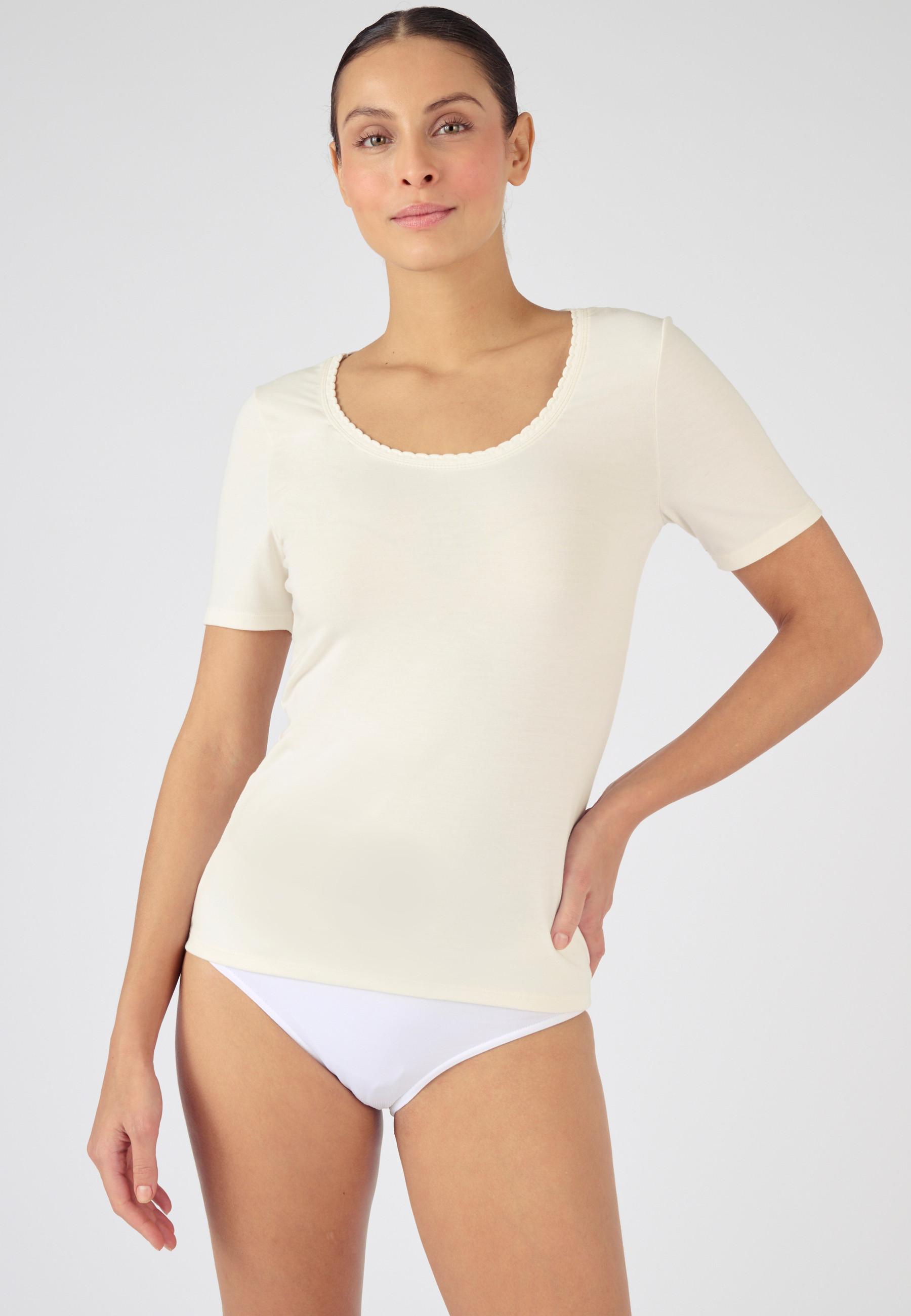 Image of Thermoregulierendes T-shirt Damen Braun 38/40