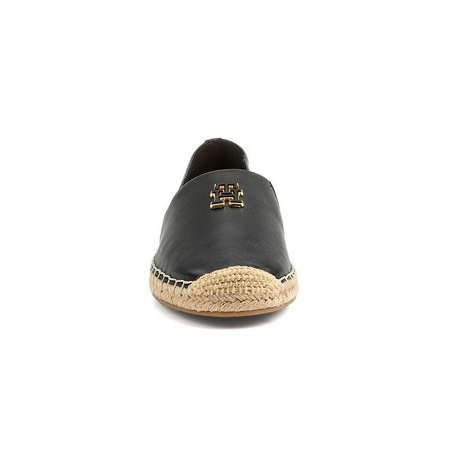 TOMMY HILFIGER TH Logo Espadrille en Cuir  