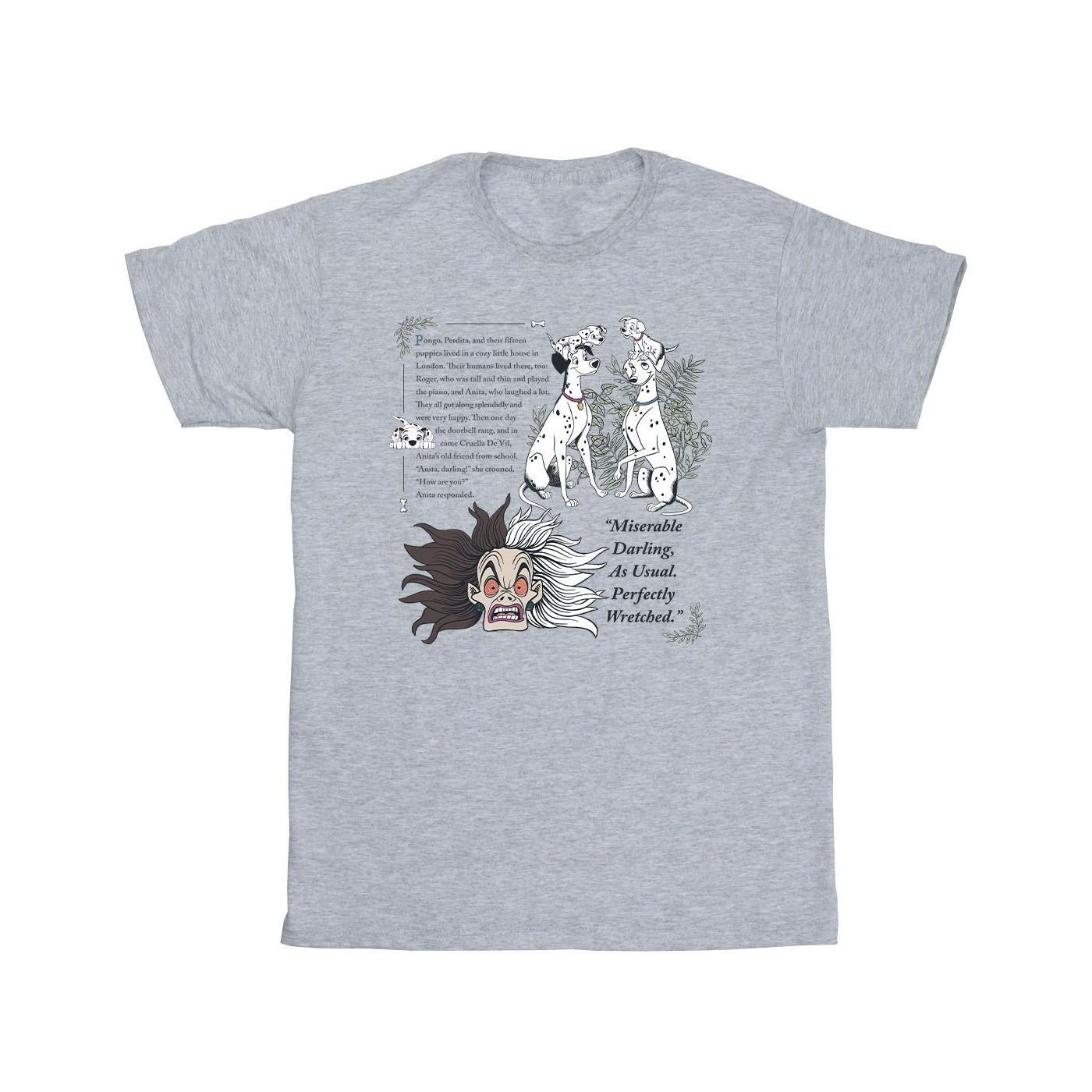 Image of 101 Dalmatians Miserable Darling Tshirt Mädchen Grau 152-158