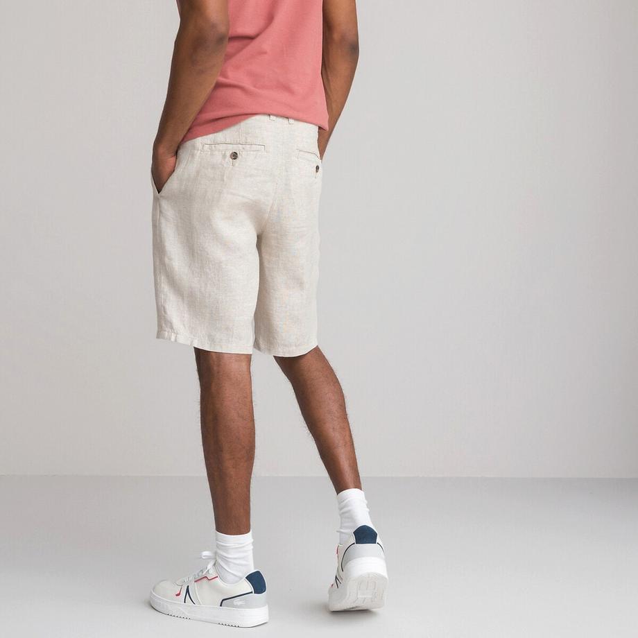 La Redoute Collections Bermuda Leinen Shorts  
