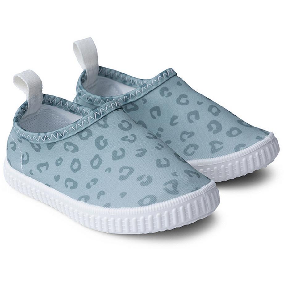Badeschuhe Green Leopard