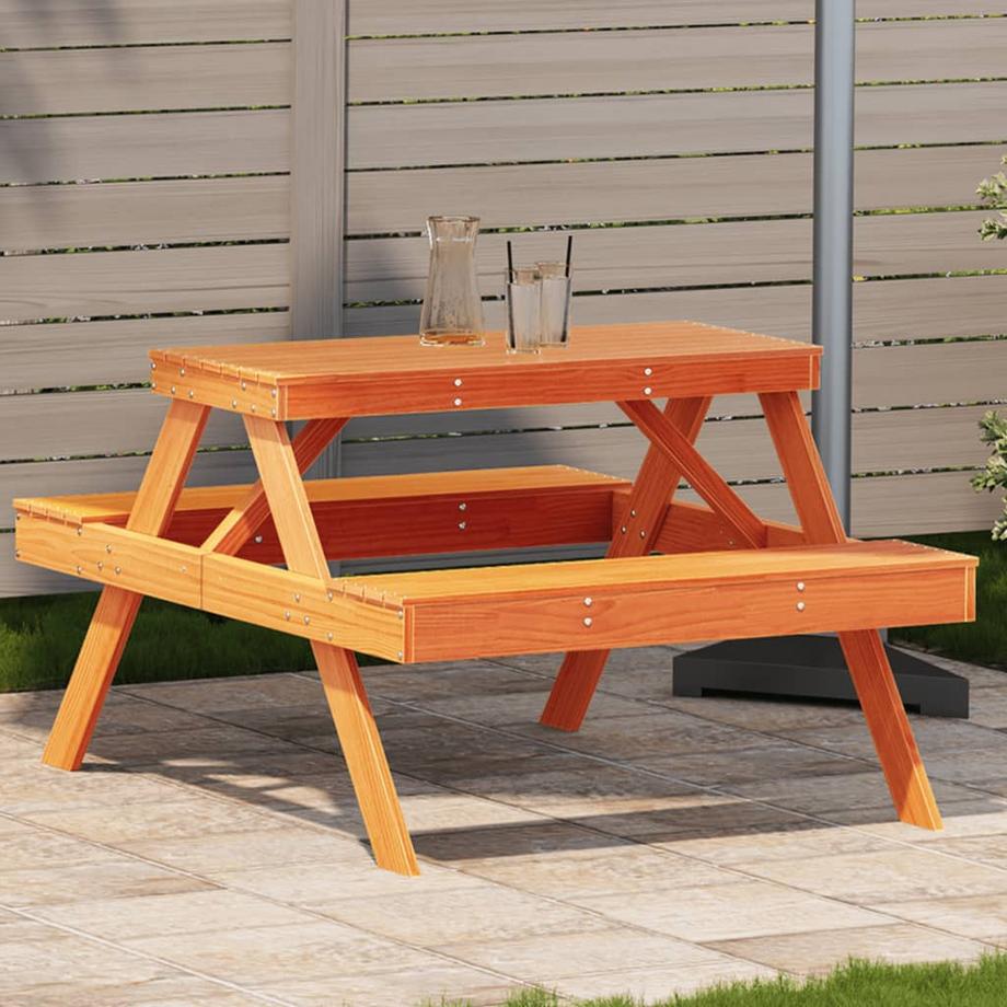 VidaXL Picknicktisch kiefernholz  
