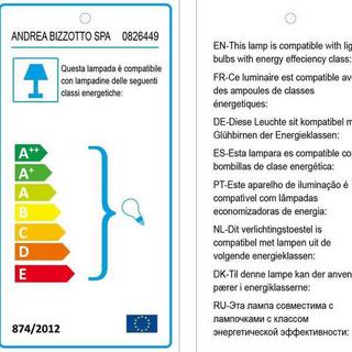 mutoni Lampada da tavolo Balls nera altezza 54  