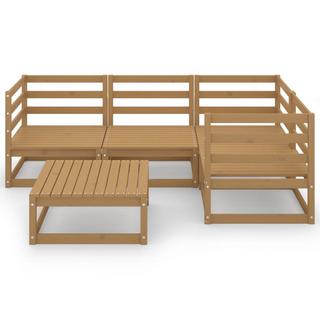 VidaXL Ensemble de meubles de jardin bois de pin  