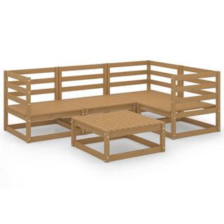 VidaXL Ensemble de meubles de jardin bois de pin  