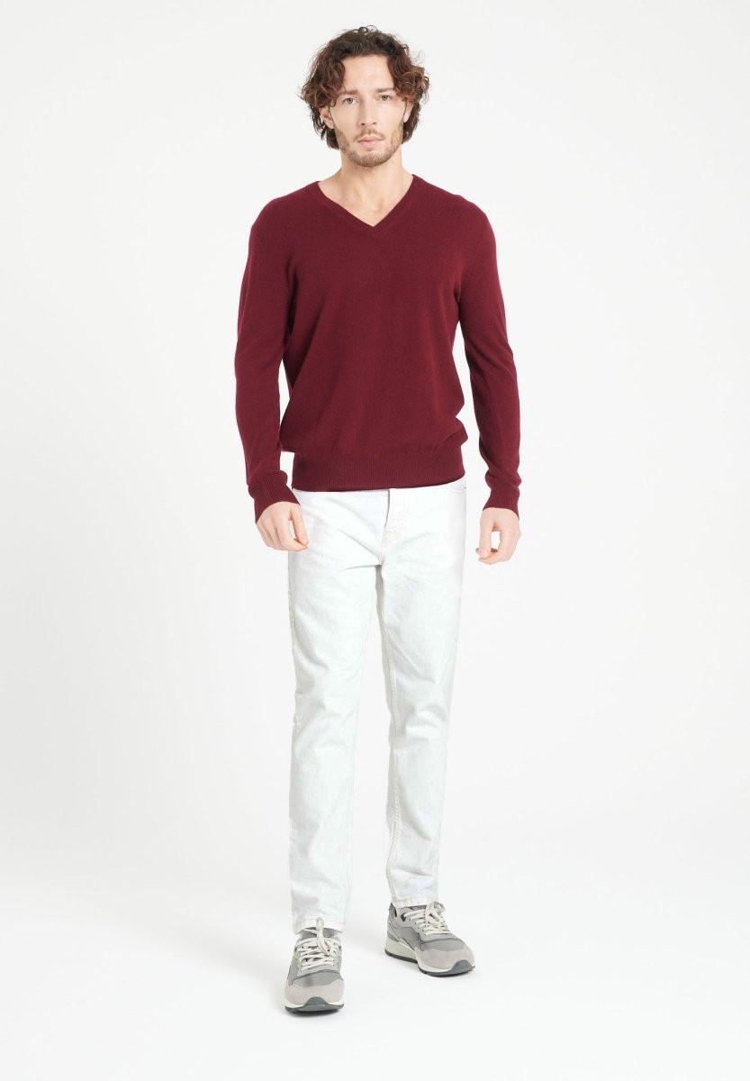 Studio Cashmere8  LUKE 1 Maglione con scollo a V - 100% cashmere 