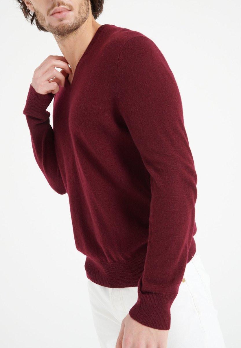 Studio Cashmere8  LUKE 1 Maglione con scollo a V - 100% cashmere 