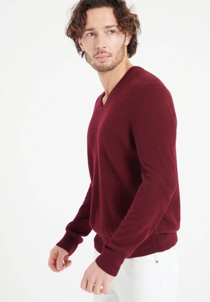 Studio Cashmere8  LUKE 1 Maglione con scollo a V - 100% cashmere 