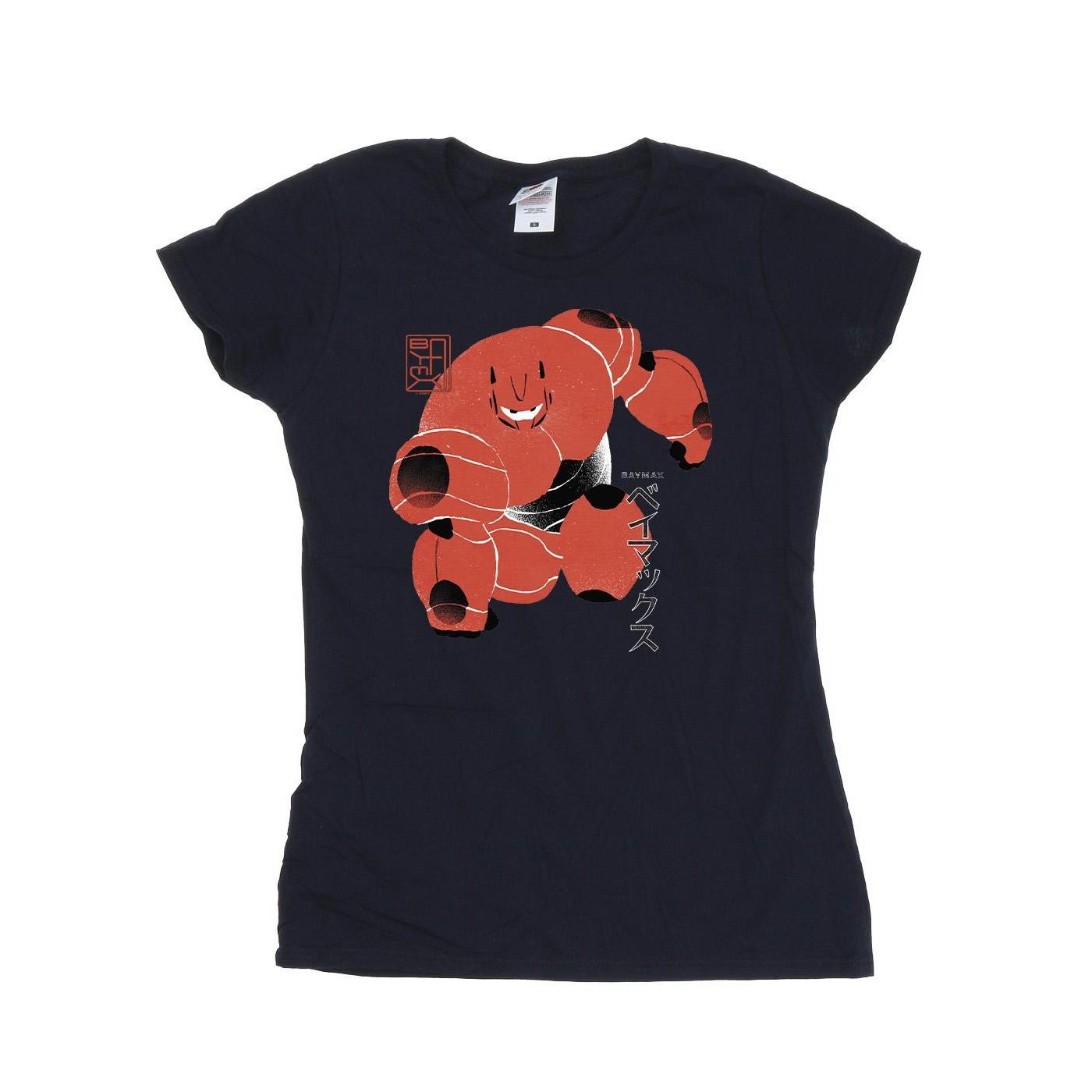 Image of Big Hero 6 Baymax Suite Pose Tshirt Damen Marine L
