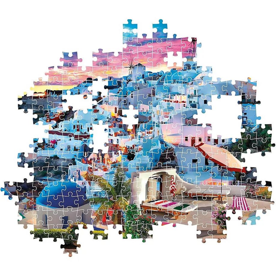Clementoni  Puzzle Blick auf Griechenland (500Teile) 