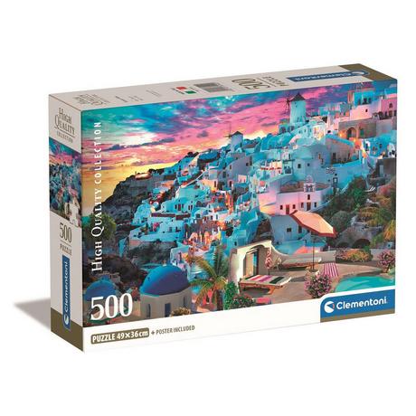 Clementoni  Puzzle Blick auf Griechenland (500Teile) 