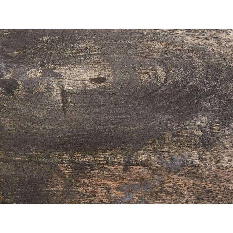 Beliani Beistelltisch 2er Set aus Mangoholz Rustikal MARNOO  