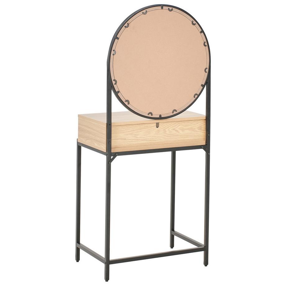 Beliani Coiffeuse avec miroir Boho CASSIAR  