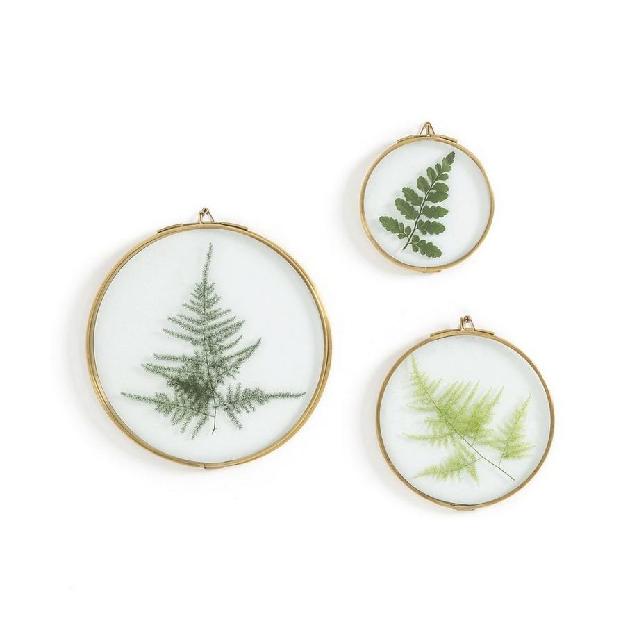 La Redoute Intérieurs 3er-Set runde Metallrahmen Uyova  