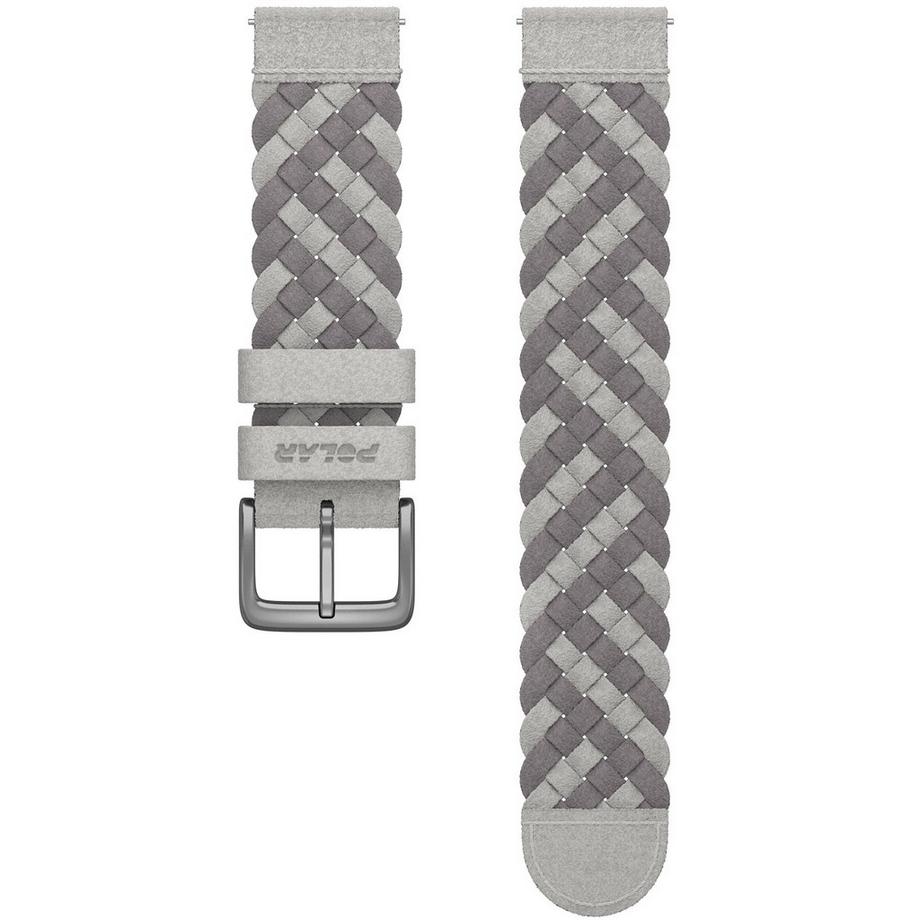 Bracelet textile 20 mm en pierre d'alcantara moyenne