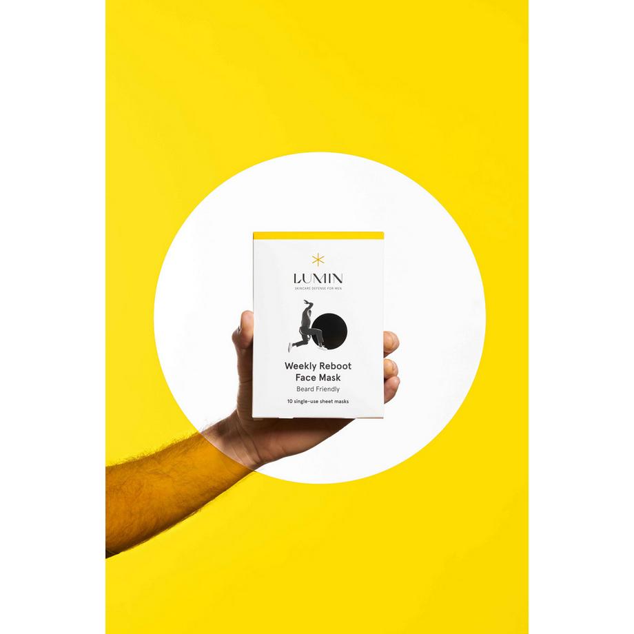 Lumin Skincare  Lumin Skincare Weekly Reboot Face Mask (Paquet de 10) 